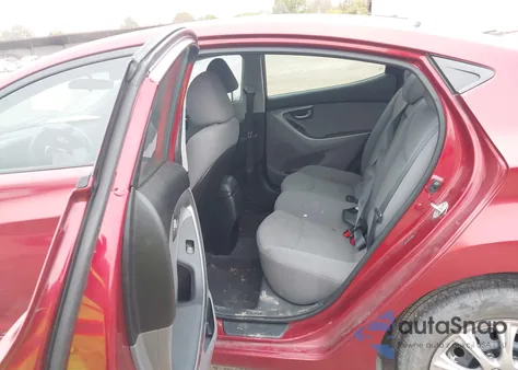 2016 Hyundai Elantra Se из США, поврежденный, VIN 5NPDH4AE1GH690687